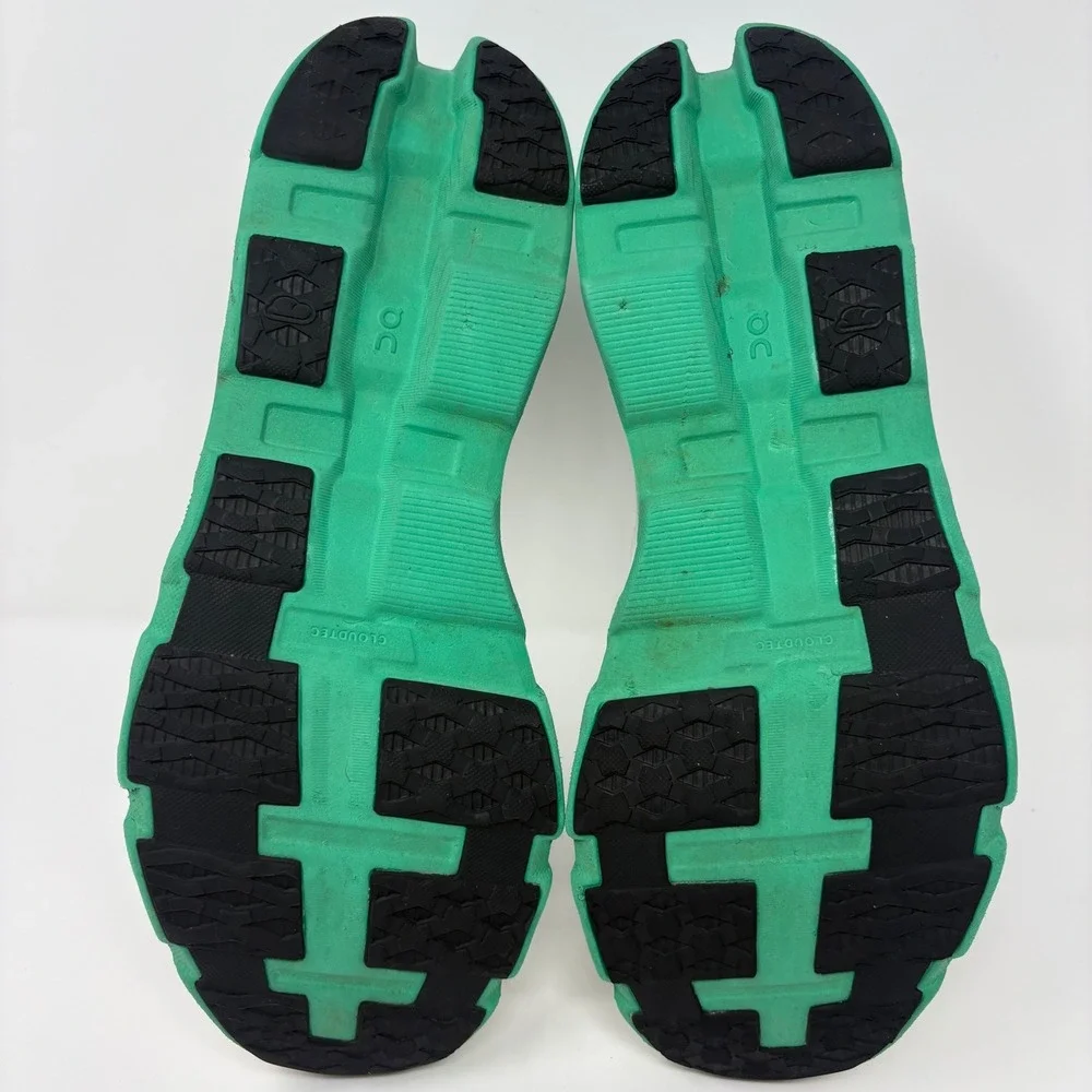 On Cloudmonster Hyper Men's Size 13 White Green Running Shoes (3ME10131560)